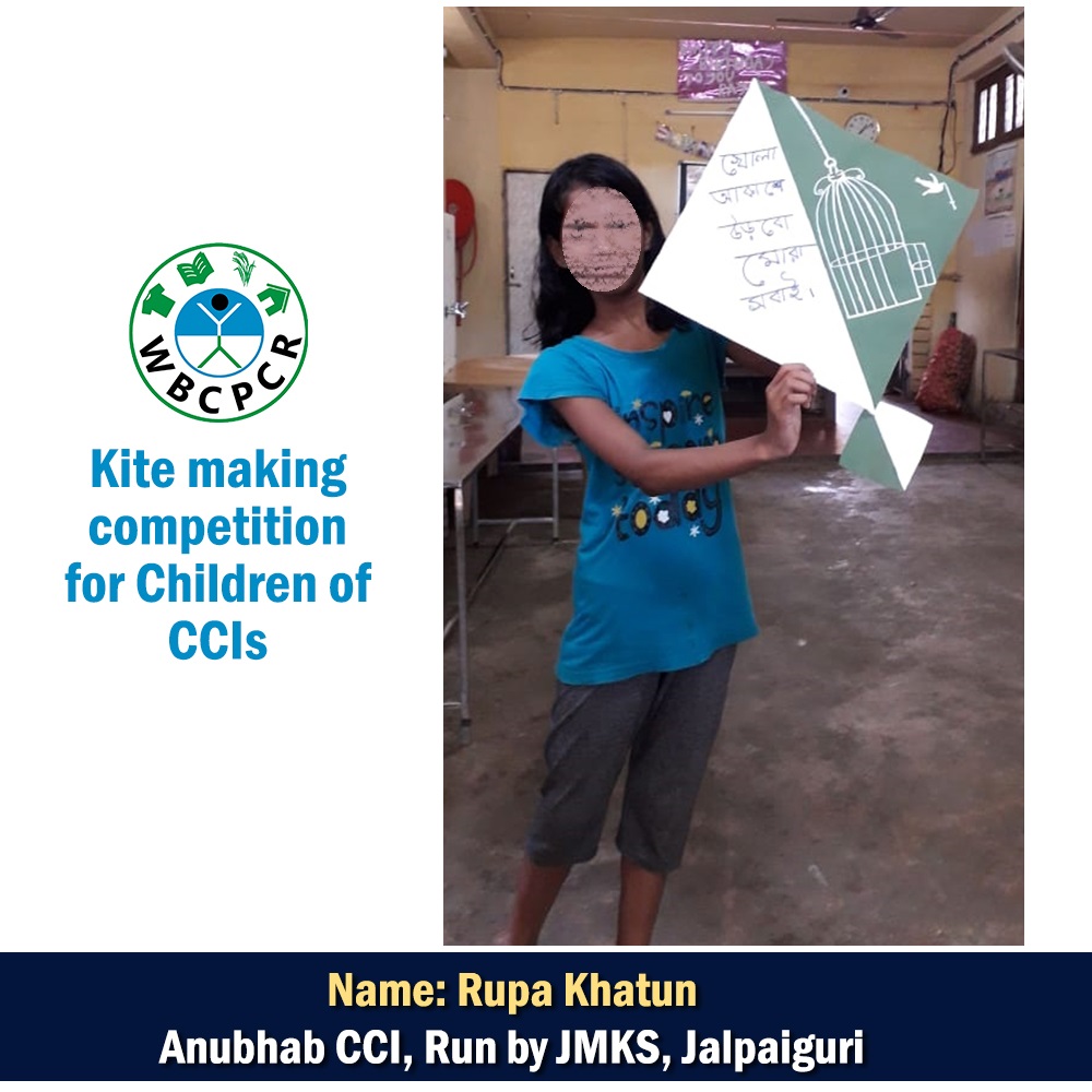 Kite making competition for Children of CCIs